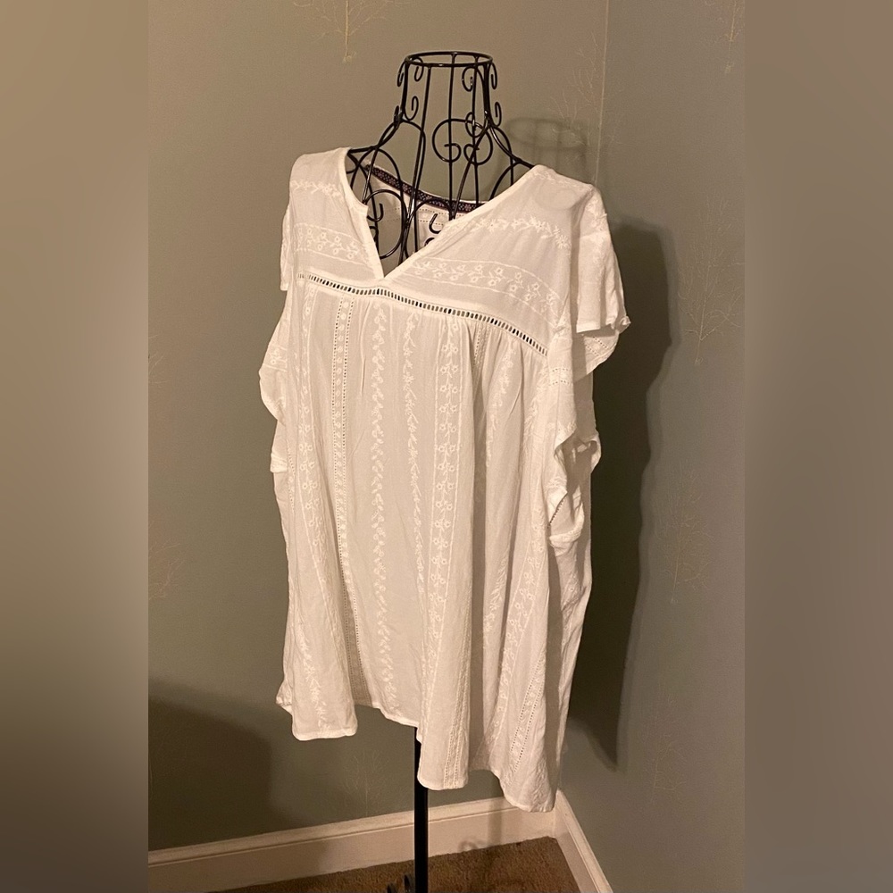 Flutter Sleeve Blouse
